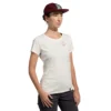 T-Shirt mit kreisförmigem Logo W