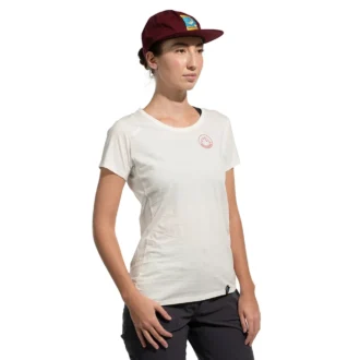T-Shirt mit kreisförmigem Logo W